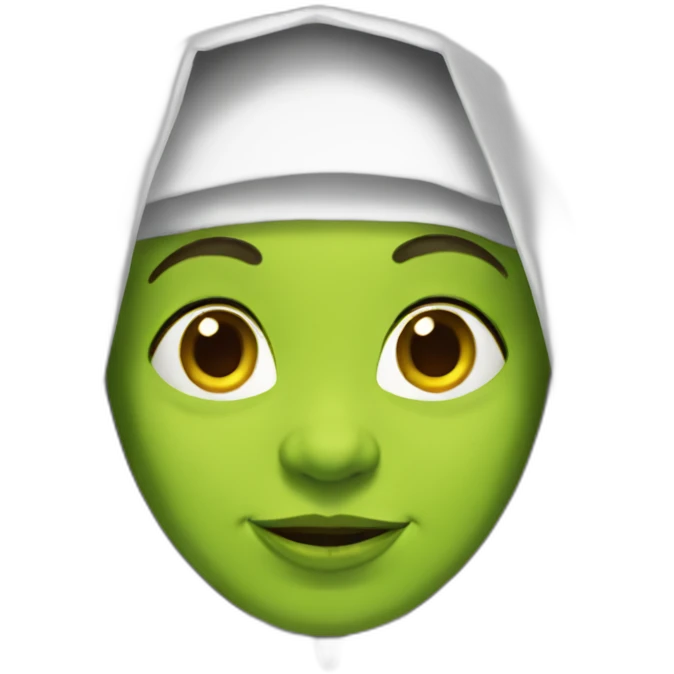 Shrek Nun emoji