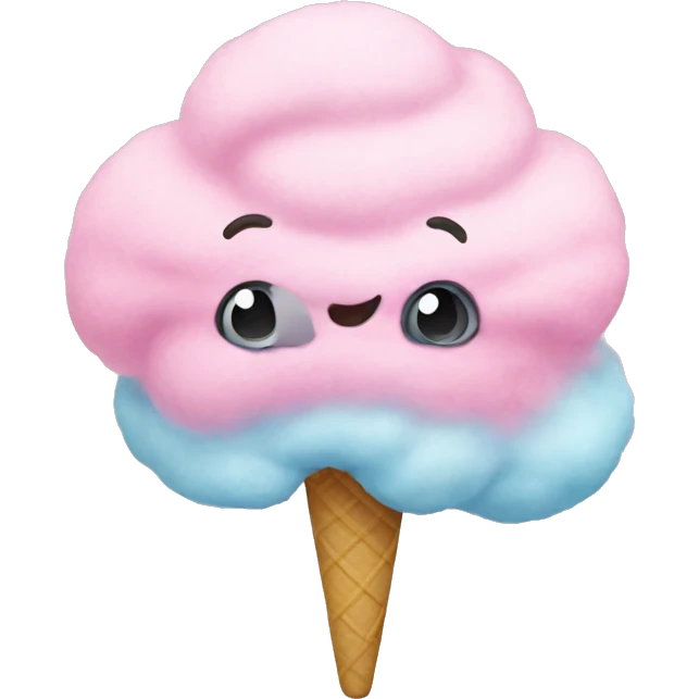 Cotton candy emoji