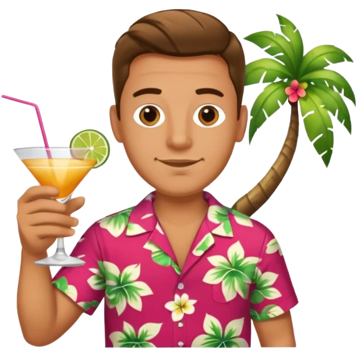 man with drink  emoji