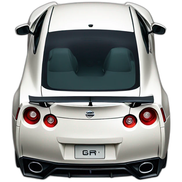 Nissan GTR backside emoji