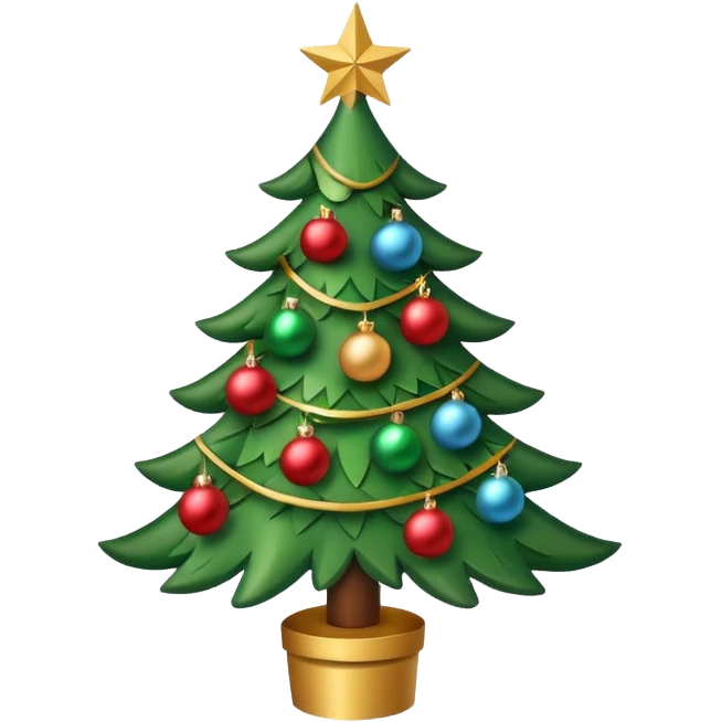 árvore de natal emoji