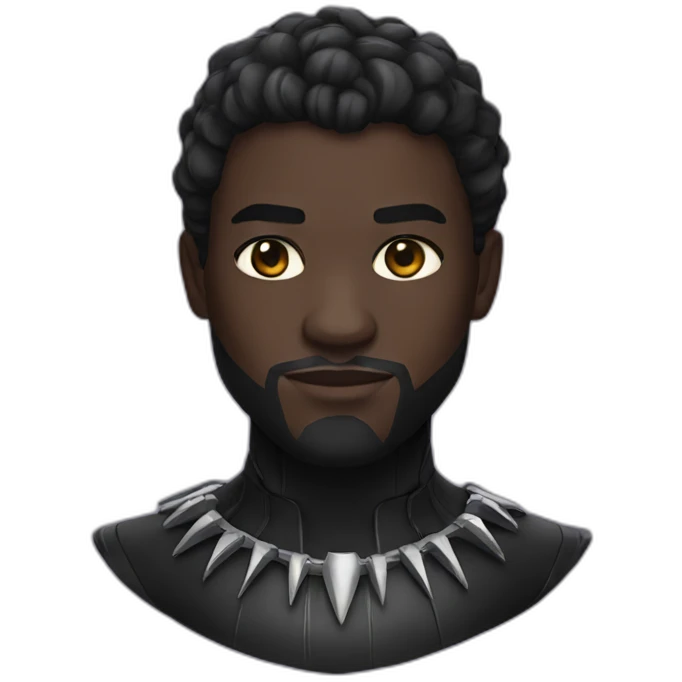 The Black Panther emoji