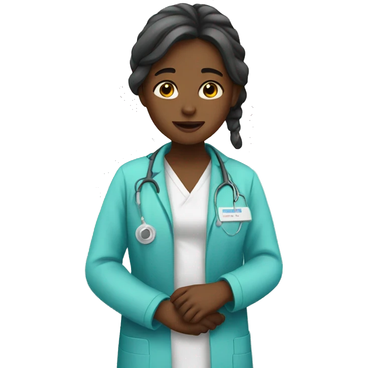 Girl in hospital emoji