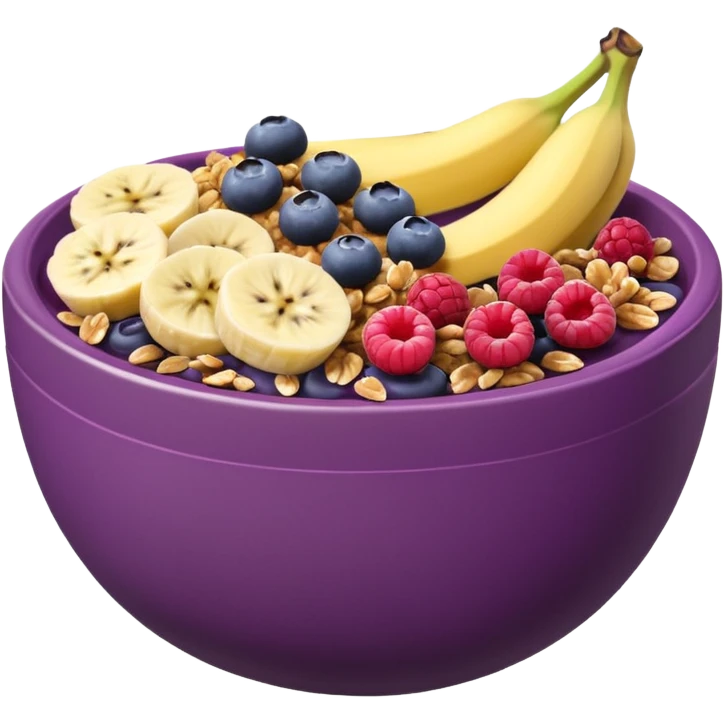 Açaí bowl emoji