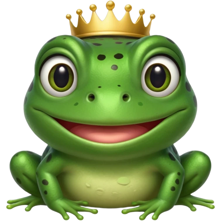 frog from The Princess and the Frog emoji