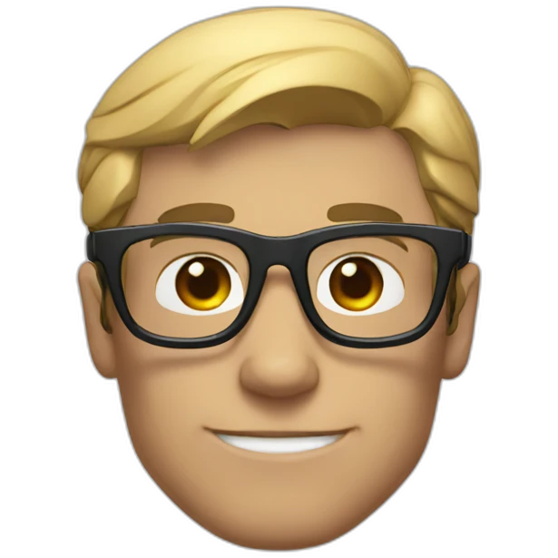 Superman with cool glasses emoji