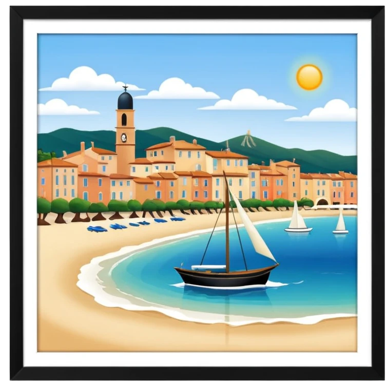 Saint tropez emoji