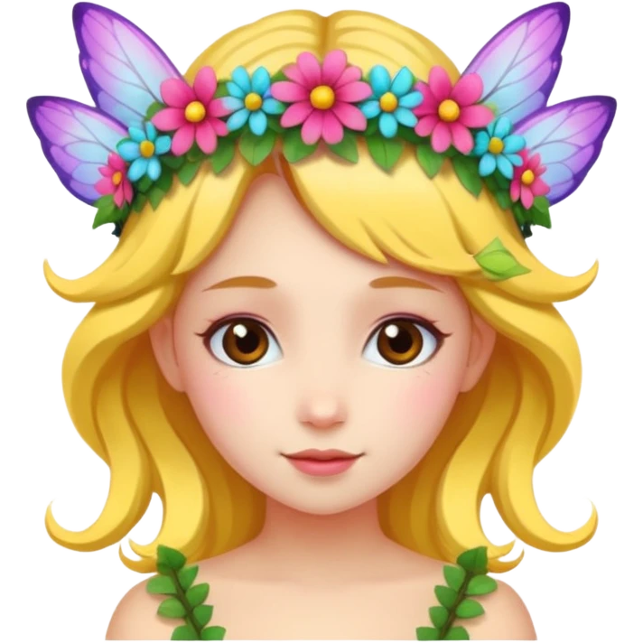 Fairy girl emoji