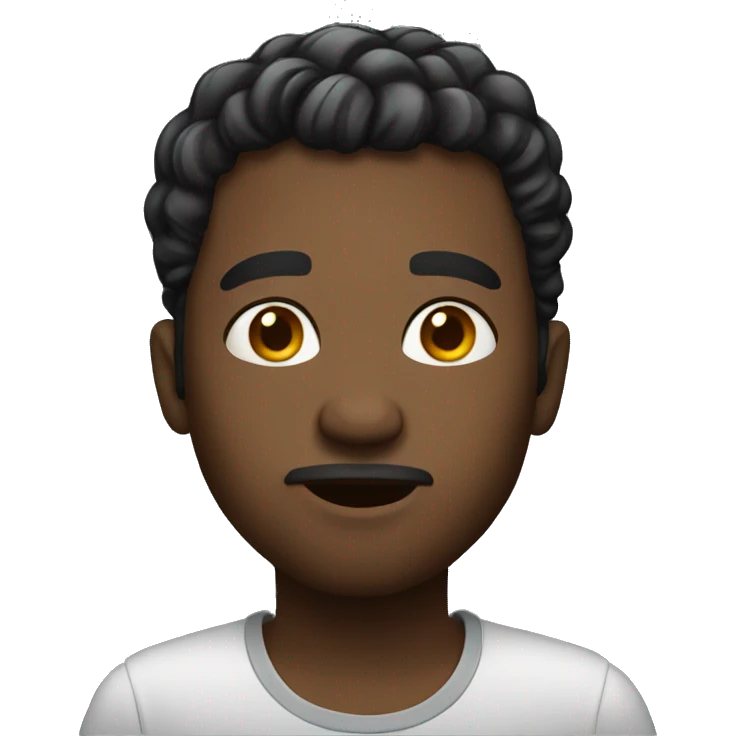 sassy black male emoji