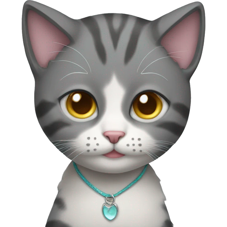 Cat wearing Jodie emoji