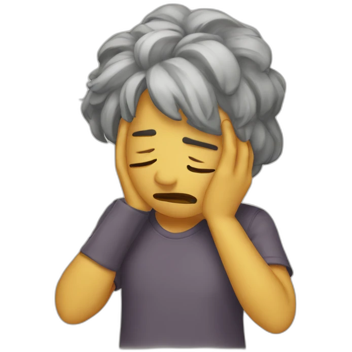 Facepalm emoji