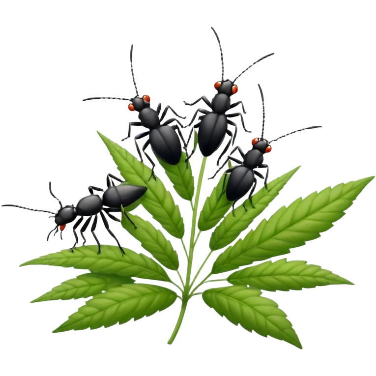 Weed bugs
 emoji