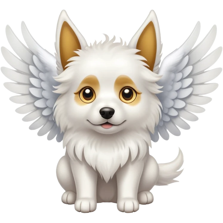 Perro con alas emoji