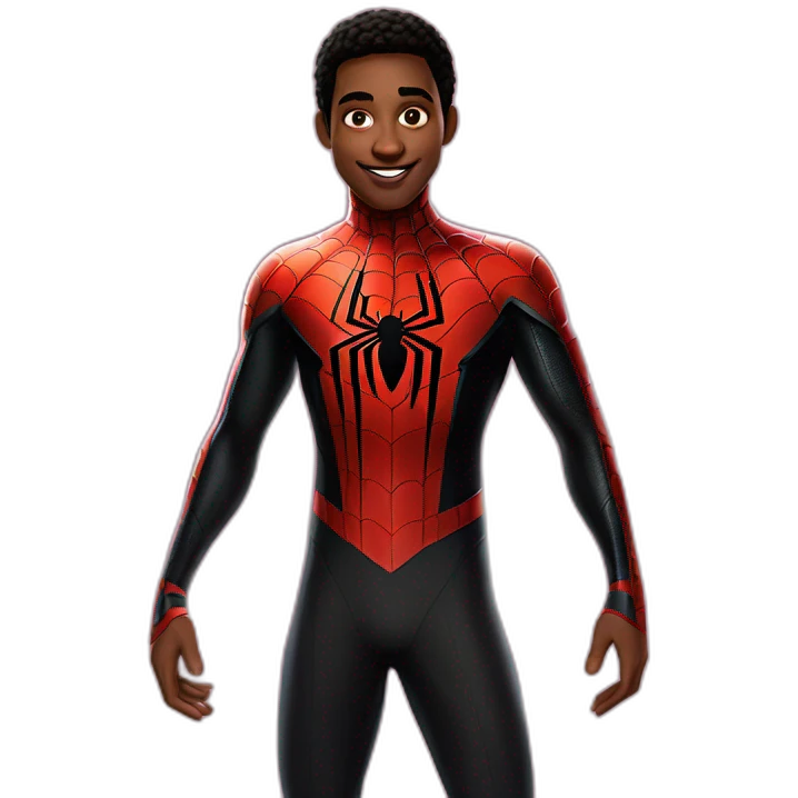 Spider man miles morales emoji
