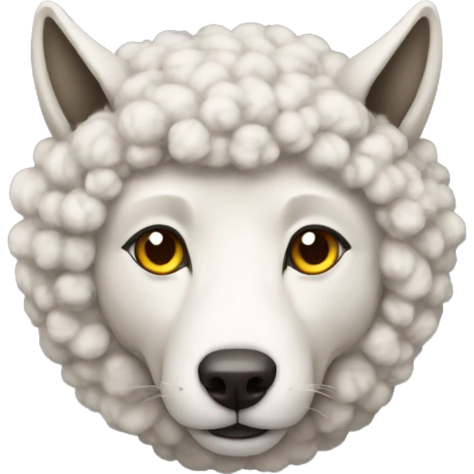 wolf in sheep clothing emoji