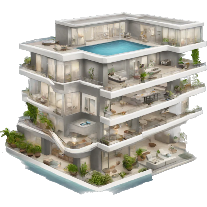 Luxury penthouse emoji