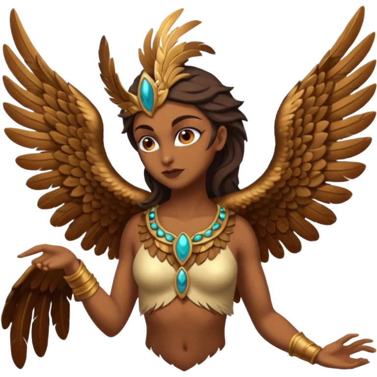 harpy mythological creatures emoji