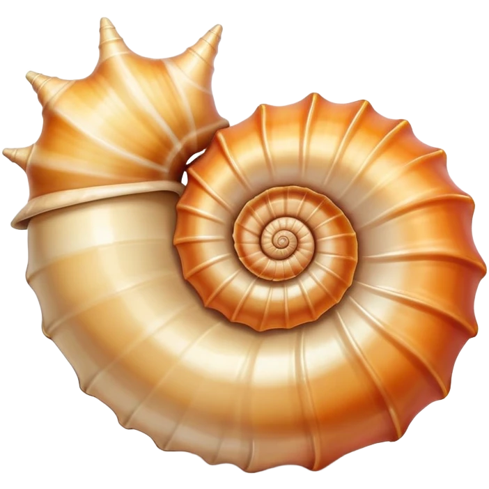 conch sea shell emoji