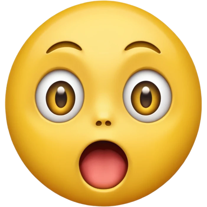 Can you make a normal emoji that looks like it just realized the Ruth and all the answers  emoji