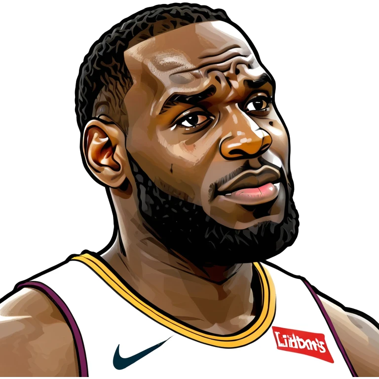 LeBron dunking emoji
