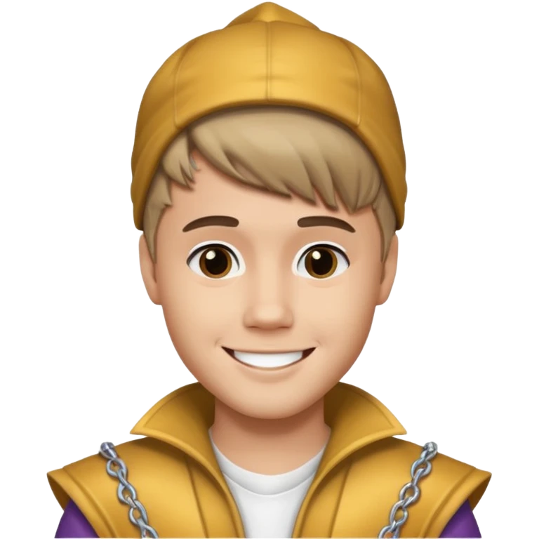 Justin bieber costume  emoji
