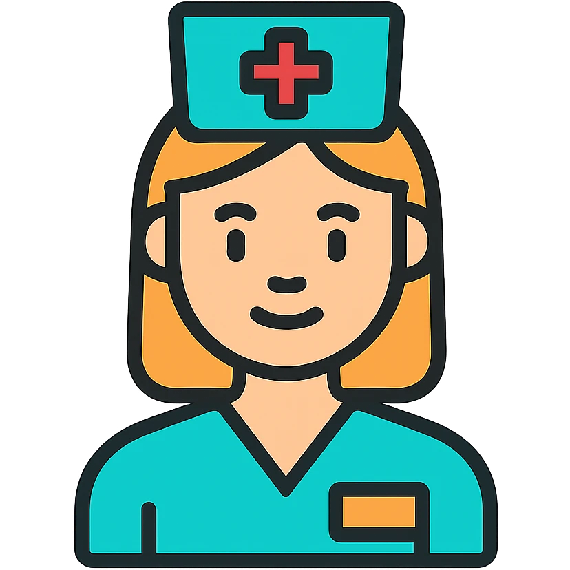 female nurse emoji