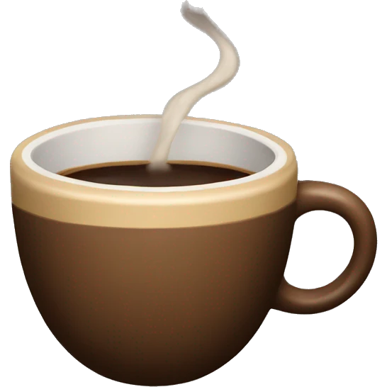 Drinking coffee  emoji
