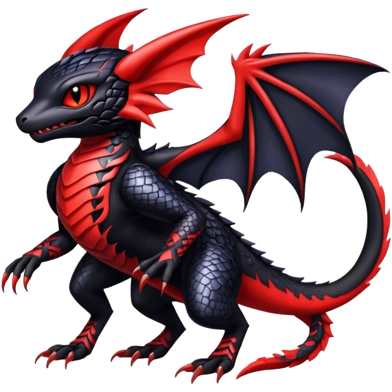 Shiny Epic Badass Gothic Noibat-Salandit-Litten-Hybrid emoji