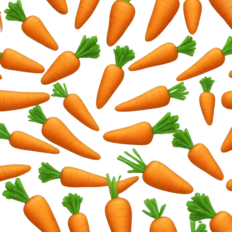 one carrot emoji