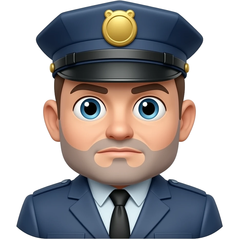 inspector square shape not human emoji