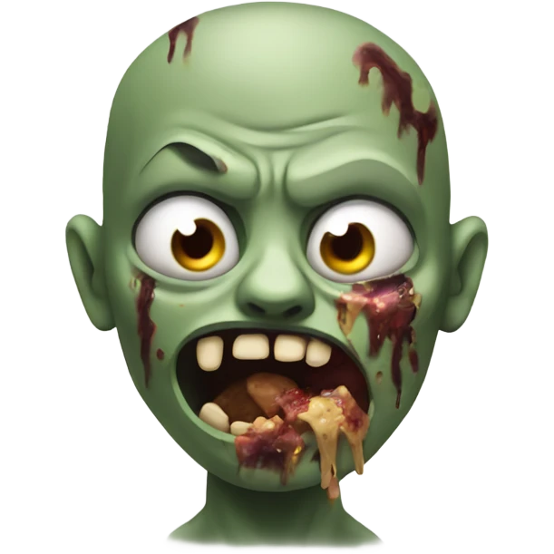 Zombie qui mange emoji