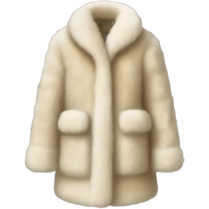 Chanel fur coat  emoji