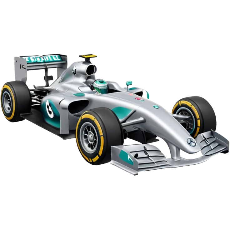 mercedes f1 car emoji