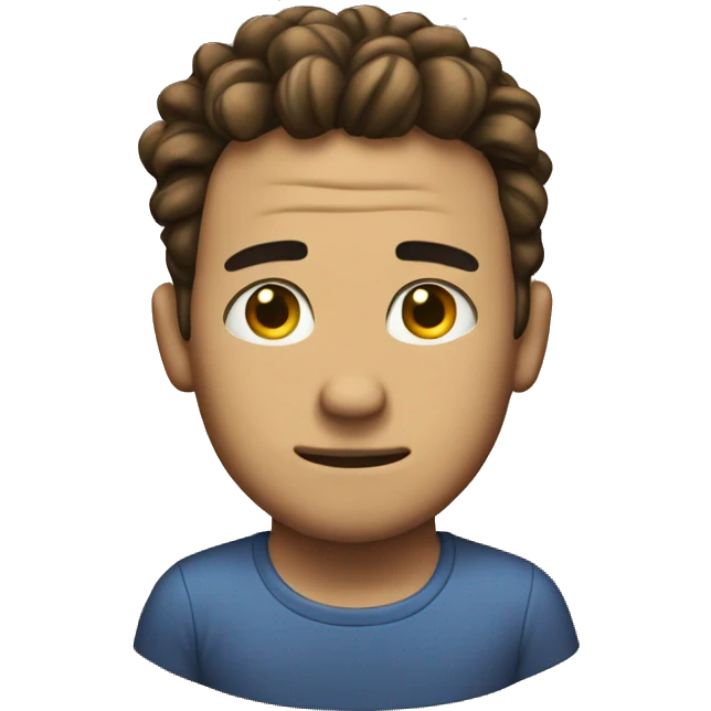 on his head emoji