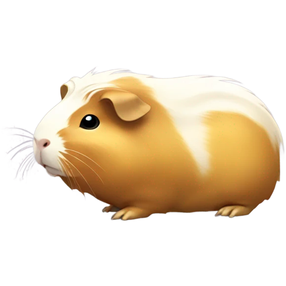 Gold Guinea pig emoji
