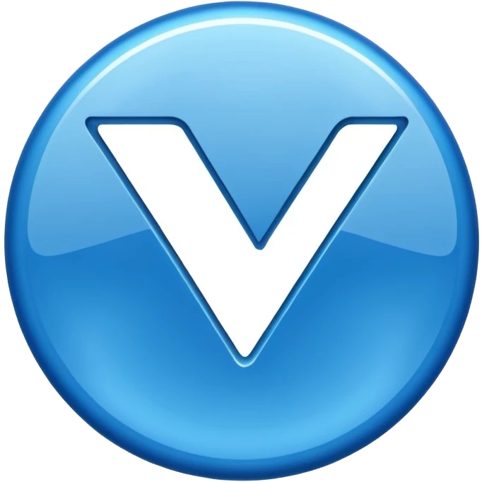 Verificación de tik tok azul emoji