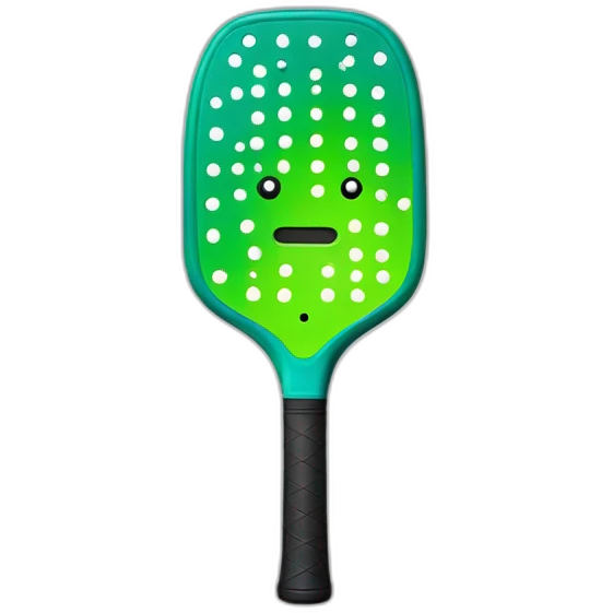 pickleball paddle droid emoji