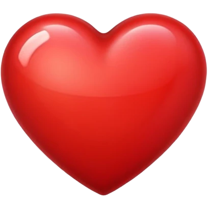 red heart emoji