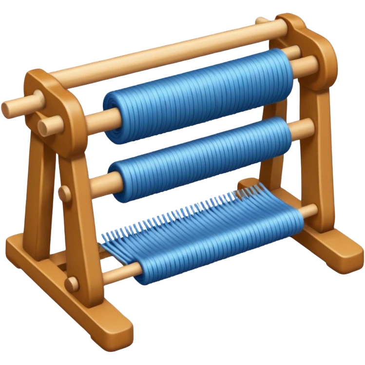 Weaving loom emoji