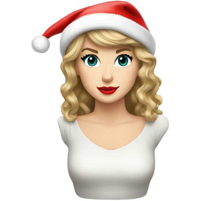 Taylor swift en navidad  emoji