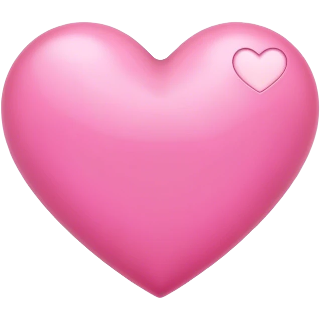 Pink heart emoji