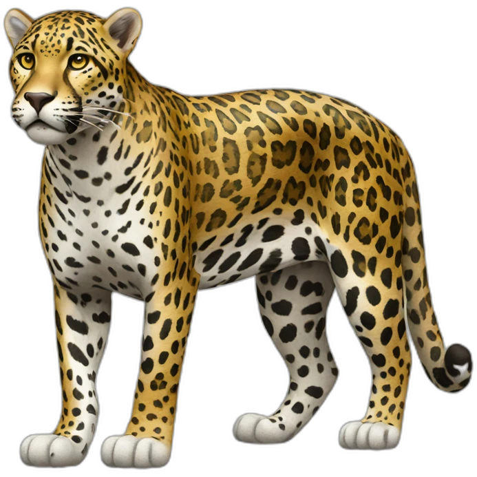 Jaguar full body emoji