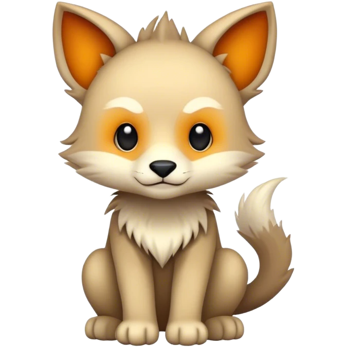 Handsome, gorgeous, beautiful, cute, adorable edgy, animal-creature, full body emoji