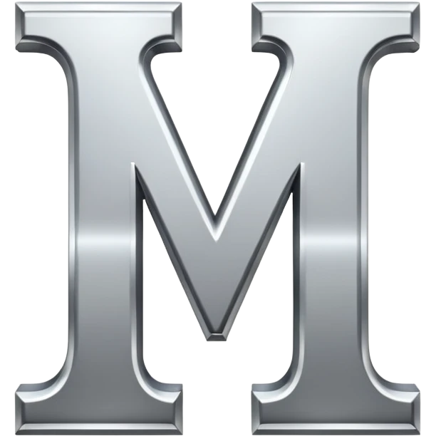 m 실버 \이니셜 emoji
