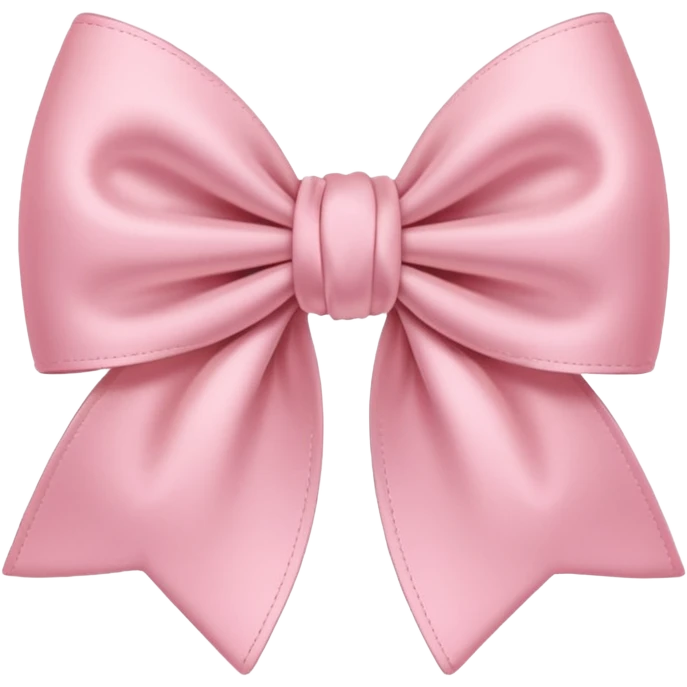 bow knot with soft curves emoji
