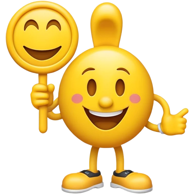 Number one fan goofy emoji  emoji