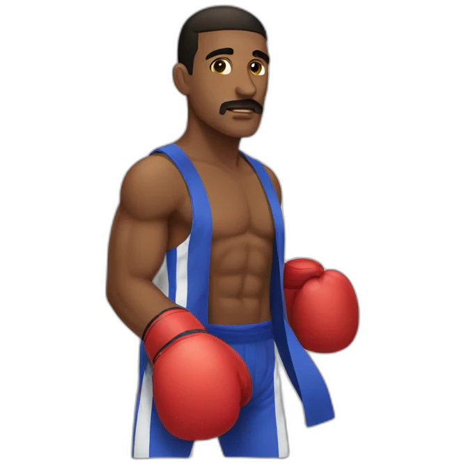 Boxeador emoji