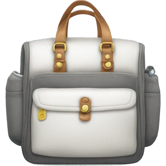 Louis Viutton Diaper Bag Baby emoji