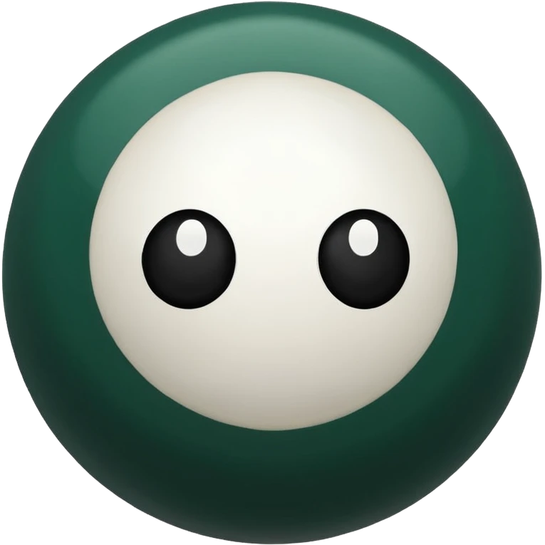 create emoji with the themes of heyball - chinese eight ball emoji