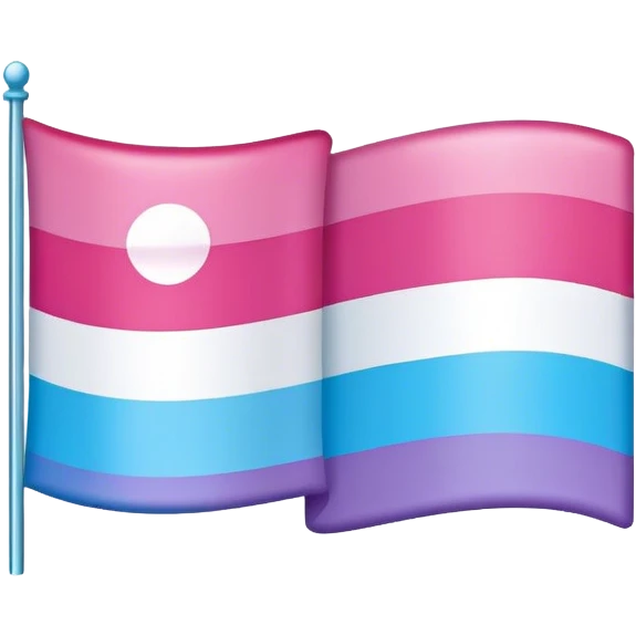 Trans flag emoji
